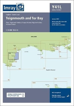 IMRAY CHART Y41: LAMINATED TEIGNMOUTH AND TOR BAY (Y CHARTS) (KSIĄŻKA)