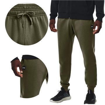 SPODNIE MĘSKIE DRESOWE UNDER ARMOUR JOGGERY BAWEŁNIANE R. XL