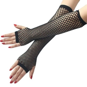 ПЕРЧАТКИ В СЕТКУ, ДЛИННЫЕ ВАРЕЖКИ БЕЗ ПАЛЬЦЕВ UNI