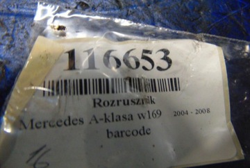 MERCEDES TŘÍDA A W169 STARTÉR