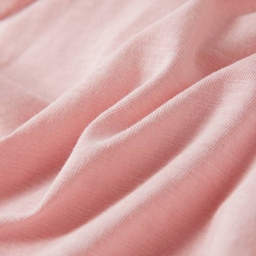 vidaXL Детская футболка с коротким рукавом Светло-розовая 116