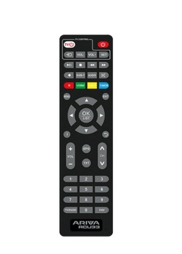 Pilot RCU 33 do DVB-T2 Ariva T30 i Ariva T30 Mini