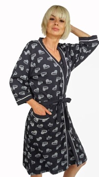 Мягкий ТЕПЛЫЙ БАННЫЙ ХАЛАТ домашний халат ______ ХЛОПОК __ L