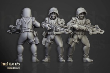 Light Infantry with crossbows