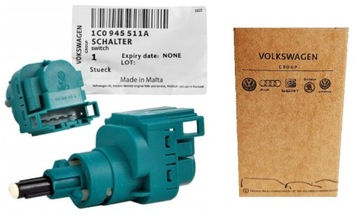 1C0945511A Датчик выключателя стоп-сигнала VW ORG SKODA