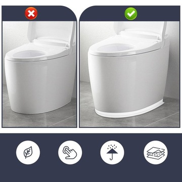 ЛЕНТА САМОКЛЕЯЩАЯСЯ УПЛОТНИТЕЛЬНАЯ ДЛЯ ВАННЫ, 3 ШТ.