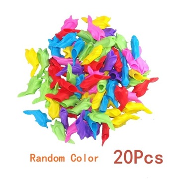 10-30pcs/Set Kids Pencil Grasp Silicone Baby Learning Writing Tool