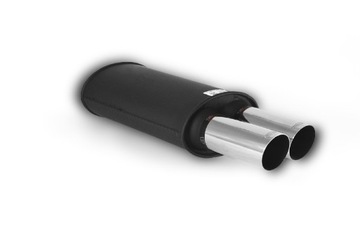 СПОРТИВНЫЙ ГЛУШИТЕЛЬ 2X76MM BASS DIESEL БЕНЗИНОВЫЙ