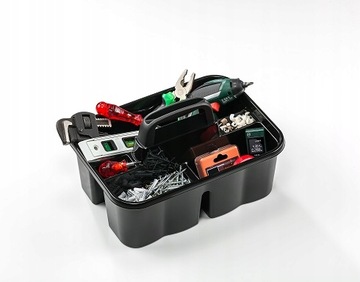 КОНТЕЙНЕР для хранения химических инструментов, ОРГАНАЙЗЕР С ПЛАСТИКОВОЙ РУЧКОЙ