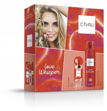 Zestaw C-THRU LOVE WHISPER woda toaletowa + deo