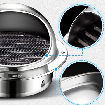 КРУГЛАЯ СТЕНА AIR AIR AIR AIR AIR AIR AIR BLADE 100 мм КАПЕЛЬНАЯ КРЫШКА