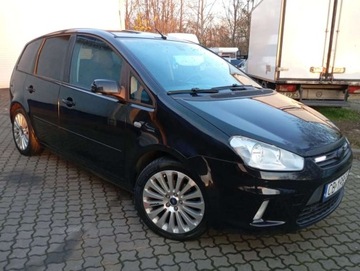 Ford C-MAX I 1.8 Duratec 125KM 2008 Ford C-MAX 1.8 PROSTA benzyna KLIMATRONIK kolor NAVI piekny czarny 1.8, zdjęcie 29