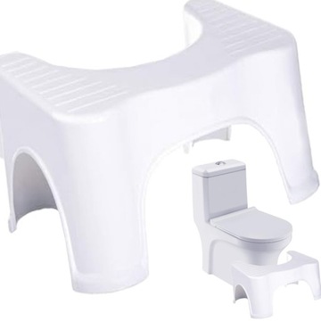 Подставка для ног для ванной комнаты, табурет-платформа, белая ступенька для туалетов, туалетов