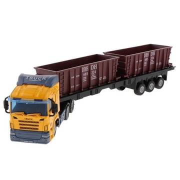 1:48 Моделирование Строительный прицеп Желтый