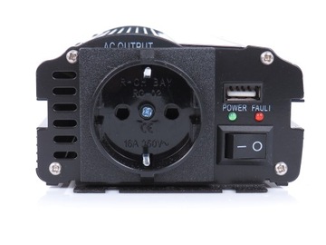 АВТОМОБИЛЬНЫЙ ИНВЕРТОР 12 В 230 В 600 Вт ПОЛНЫЙ СИНУС