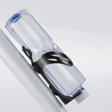 Корзина для бутылок с велосипедом Бэтмен, черная