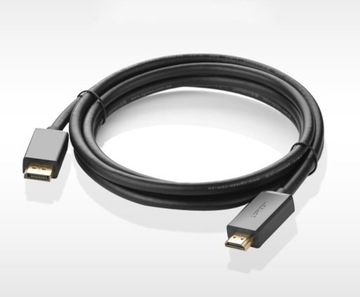 UGREEN KABEL PRZEWÓD JEDNOKIERUNKOWY z DISPLAYPORT NA HDMI 4K 30Hz 2m