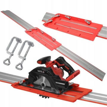 Universal Guide Yato 1500 мм с зажимами YT-36990