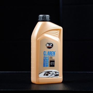 K2 CLAREN ZIMOWY PŁYN DO SPRYSKIWACZY -22C 1L K2 ALASKA ODMRAŻACZ DO SZYB