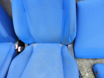 СИДЕНЬЯ ПЕРЕДНЕЕ БОКОВОЕ СИДЕНИЕ SEAT FIAT PUNTO 2 II 3D КОМПЛЕКТ.
