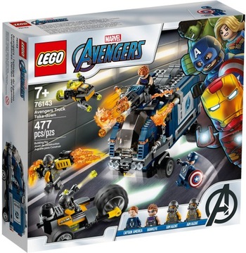 LEGO 76143 AVENGERS ZATRZYMANIE CIĘŻARÓWKI