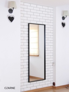 Зеркало 160х60 в узкой КАССЕТНОЙ раме ПРЕМИУМ цвета