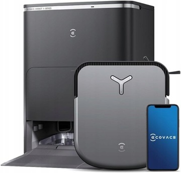 ROBOT SPRZĄTAJĄCY ECOVACS DEEBOT X2 OMNI CZARNY