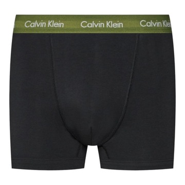 CALVIN KLEIN BOKSERKI MĘSKIE MAJTKI TRUNK 3PK CZARNE r.L