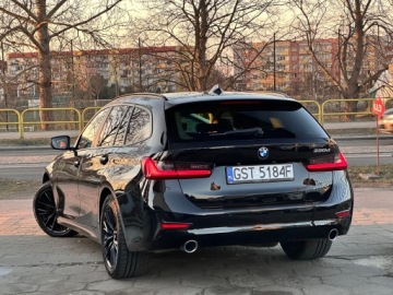 BMW Seria 3 G20-G21 Touring 2.0 320d 190KM 2021 BMW 3er G21 190 KM Automat SportLine Shadow Line / Virtual / BEZWYPADKOWY, zdjęcie 20