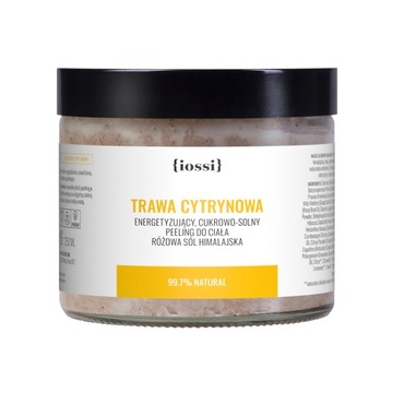 IOSSI Peeling do Ciała Energetyzująca Trawa Cytryn