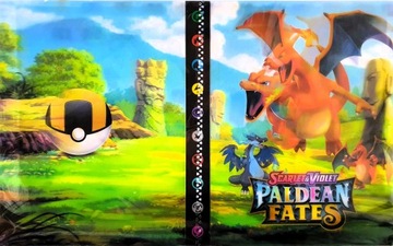 Классификатор 3D-эффектов «Покемон Пикачу» для 240 карт + бесплатные подарочные карты