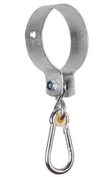 OBEJMA ZAWIESIE HAK na belkę okrągłą Uchwyt Mocowanie Huśtawki 120mm 12cm