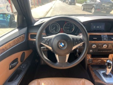 BMW Seria 5 E60 Sedan 2.0 520d 177KM 2008 BMW Seria 5 520D Automat Bananowe Skory Grzane Fotele Parktronic Kompletnt, zdjęcie 9