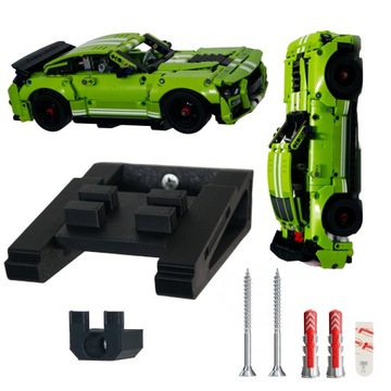 ZESTAW 2 UCHWYTÓW NA ŚCIANĘ STOJAK NA ZESTAW SHELBY MUSTANG GT500 42138