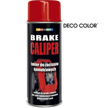 Lakier czerwony do zacisków hamulcowych spray 400