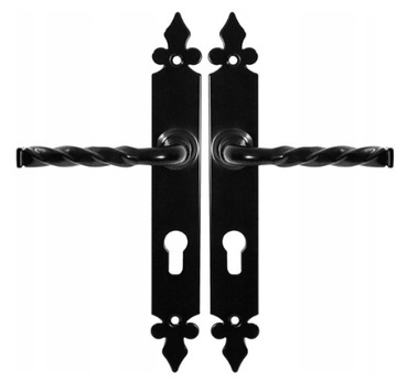 РУЧКА ЗАМОК 90/22 ВСТАВКА 3 КЛЮЧА ДЛЯ КАЛИТ ЧЕРНАЯ ПРЕМИУМ КОМПЛЕКТ