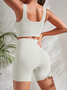 KOMPLET KOLARKI+ TOP prążek KOLORY SPORT L/XL