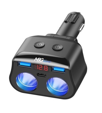 РОЗЕТКА ПРИЖИГАЛА 12В 24В USB QC PD