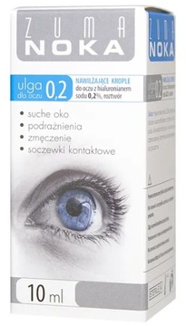 Zuma Noka 0.2 Ulga dla Oczu hialuronian 0,2% 10ml