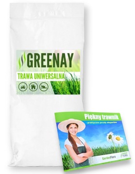 NASIONA TRAWY samo zagęszczająca TRAWA UNIWERSALNA odporna GREENAY 25kg