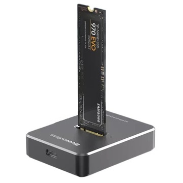 SSD -адаптер NVME/SATA M.2 USB C 10 ГБ карманный диск