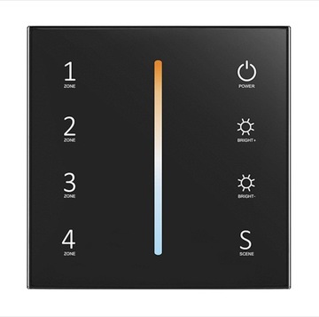 T22(B) Panel RF LED CCT Dotykowy 4-Strefowy Bat