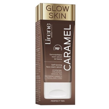 Lirene Perfect Tan Samoopalający krem CARAMEL 50ml