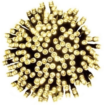LAMPKI CHOINKOWE 100 LED ŚWIATŁO CIEPŁE ZEW./WEW.