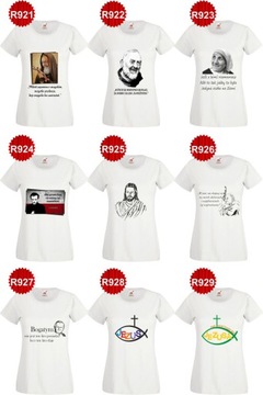 koszulka nie wstydzę się JEZUSA religijna T-shirty