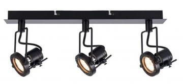 Listwa reflektor FIJI 3 czarna Reality 823703-02