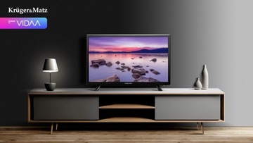 24-дюймовый светодиодный телевизор KRUGER MATZ DVB-T2 HEVC H.265 SMART TV VIDAA