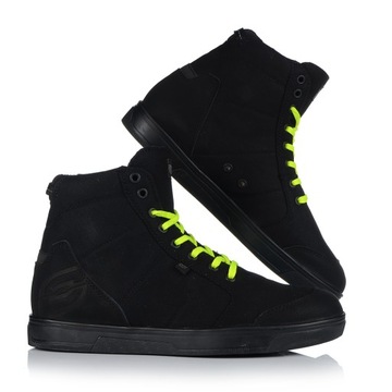 КОРОТКИЕ КРОССОВКИ OZONE TOWN MOTORCYCLE SHOES, ЧЕРНЫЕ