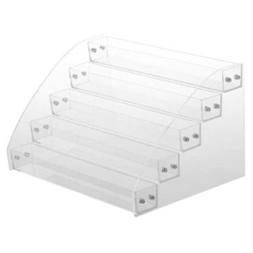 Ekspozytor na Lakiery - plexi 5 półek