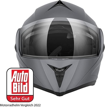 Westt Motorradhelm Herren Damen Integralhelm Klapphelm Flip-up Motorrad Jet